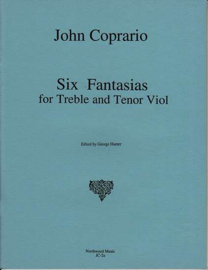 photo of Six Fantasias for Treble and Tenor Viol, Barless Version
