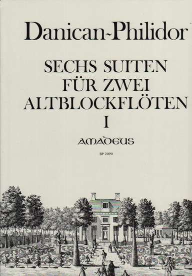 photo of Sechs Suiten für Zwei Altblockflöten I, Op. 1/1-3