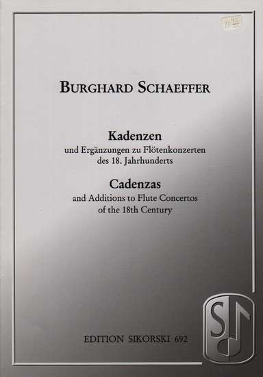 photo of Cadenzas and Additions to Flute Concertos of the 18th Century
