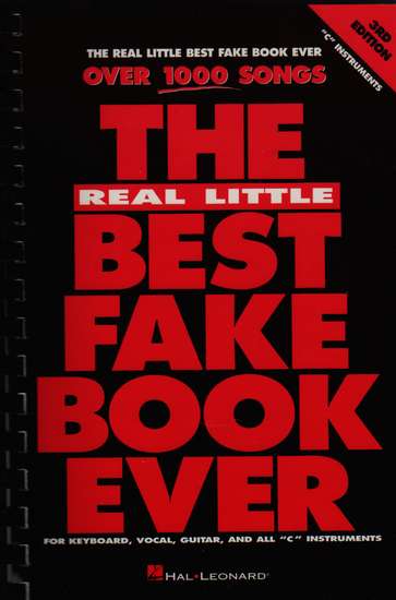 photo of Real Little Best Fake Book Ever, 3rd ed., over 1000 songs