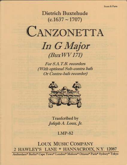 photo of Canzonette in G Major