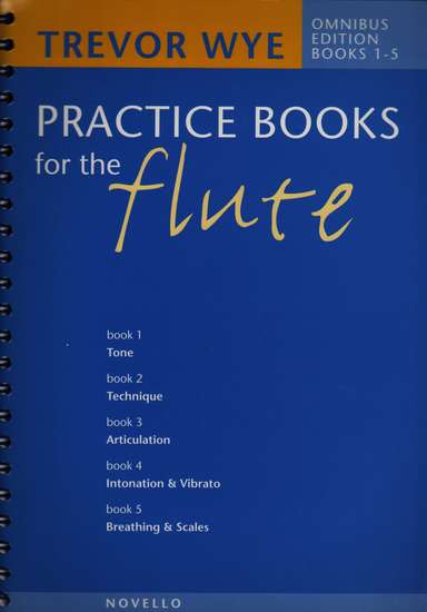 photo of Practice Books for the Flute, Books 1-5