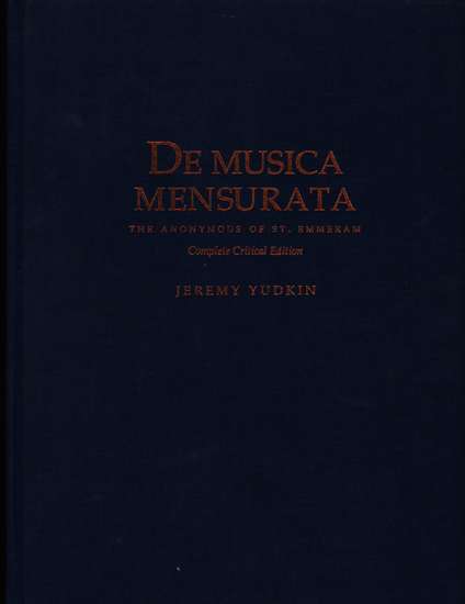 photo of De Musica Mensurata, The Anonymous of St. Emmeram