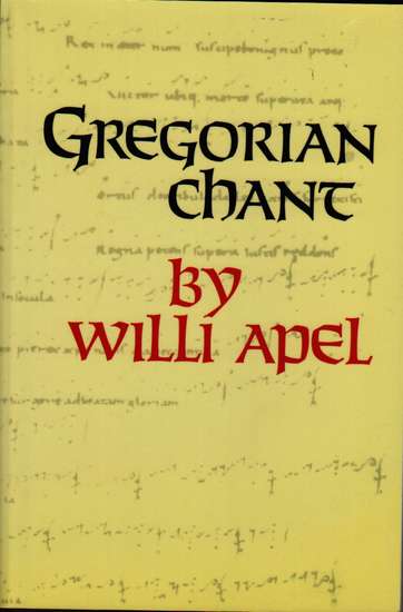 photo of Gregorian Chant, paper cover