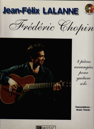 photo of Frédéric Chopin, 8 pièces arrangées pour guitare solo