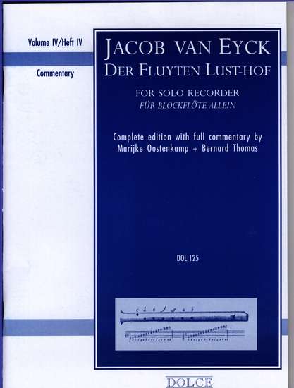 photo of Der Fluyten Lust-Hof, Commentary, Vol. IV