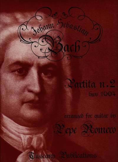 photo of Partita n. 2, BWV 1004, arranged for guitar