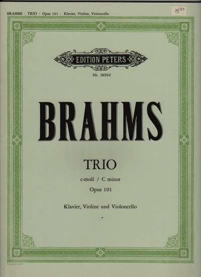 photo of Klavier-Trio, c-moll, Opus 101