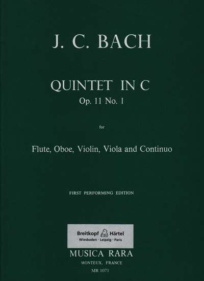 photo of Quintet in C major, Op. 11, No. 1