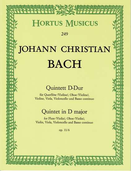 photo of Quintett in D-dur, Op. 11/6