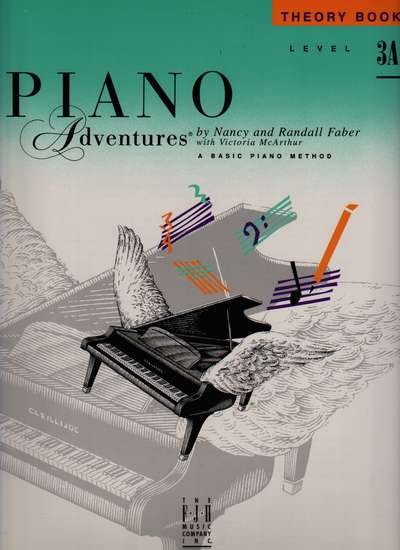 photo of Piano Adventures, Theory Book, Level 3A, 1994 edition