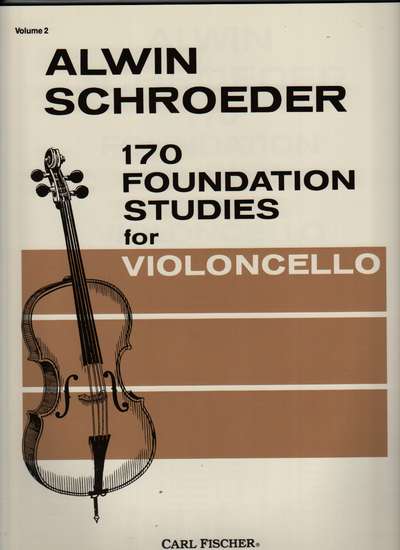 photo of 170 Foundation Studies for Violoncello, Vol. II
