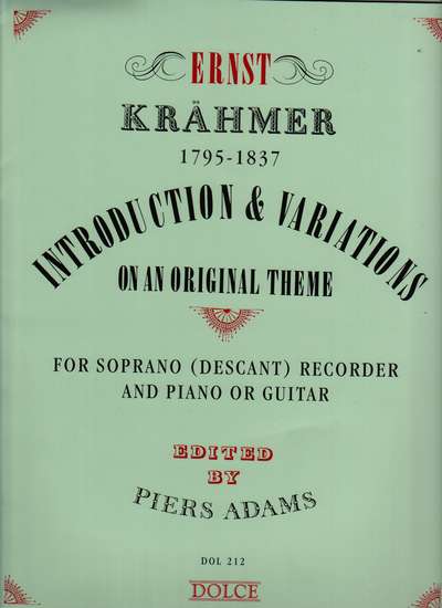 photo of Introduction & Variations on an Original Theme, Op. 32
