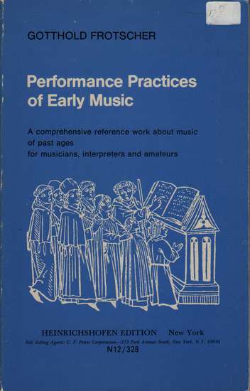 photo of Performance Practices of Early Music (paper)
