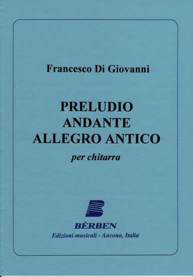 photo of Preludio, Andante, Allegro Antico