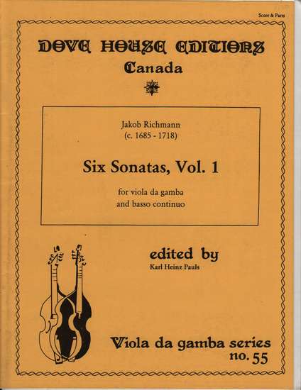 photo of Six Sonatas, Vol. 1
