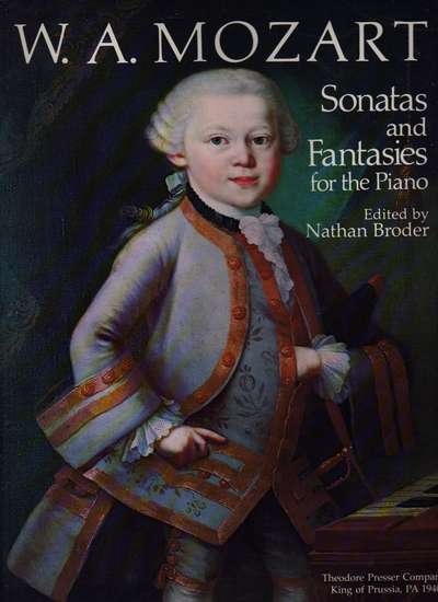 photo of Sonatas and Fantasies for the Piano