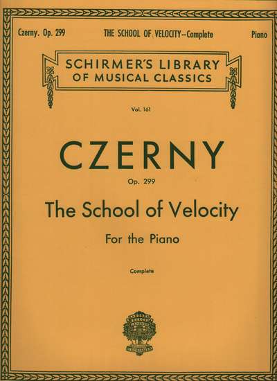 photo of The School of Velocity, Op. 299