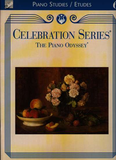 photo of Celebration Series, The Piano Odyssey, Piano Studies/Etudes Book 6