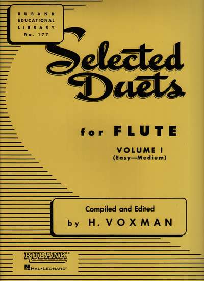 photo of Selected Duets for Flute, Vol. I (Easy-Medium)