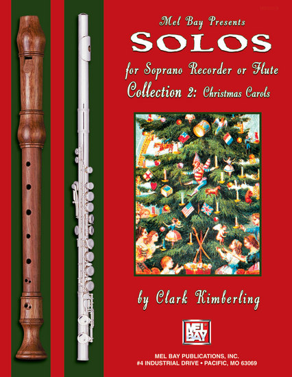photo of Solos for Soprano Recorder or Flute, Collection 2: Christmas Carols