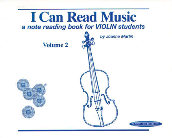 photo of I Can Read Music for Violin, Vol. 2