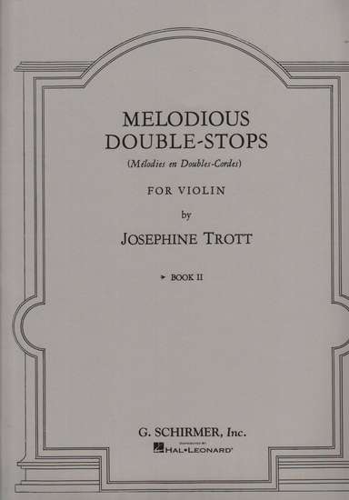 photo of Melodius Double Stops, Book II