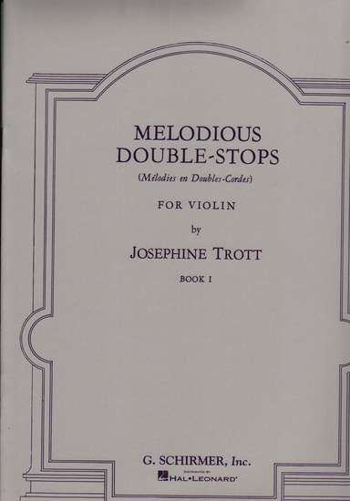 photo of Melodius Double Stops, Book I