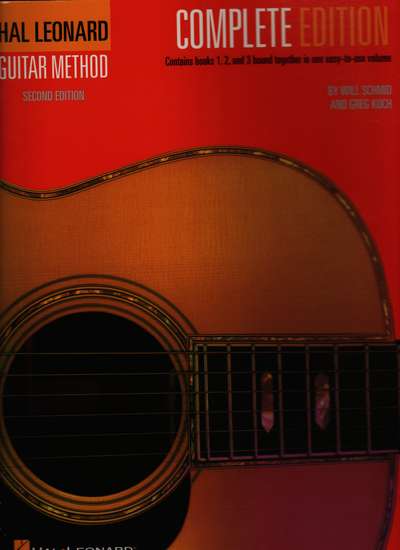 photo of Hal Leonard Guitar Method, Complete books 1-3, Second Edition