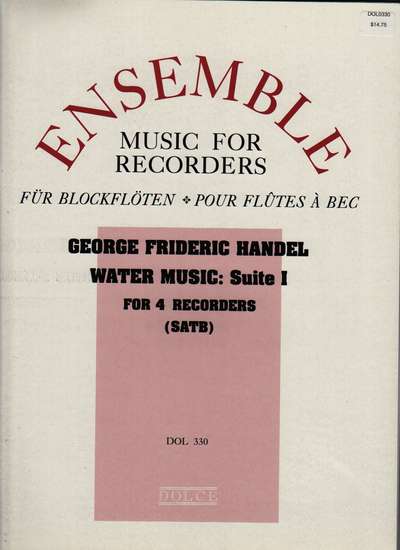 photo of Water Music: Suite I, newly edited version