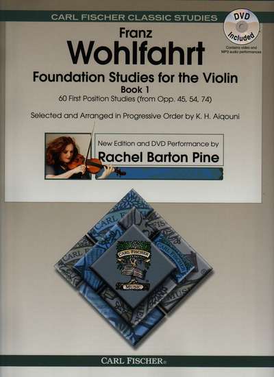 photo of Foundation Studies for the Violin, Book I, new edition with DVD