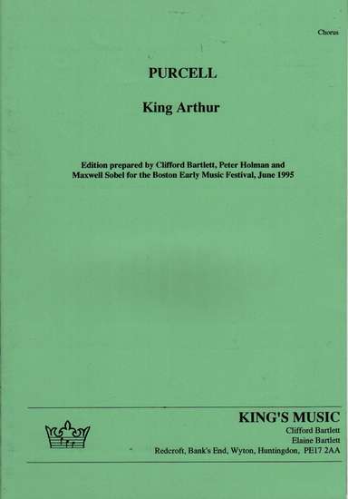 photo of King Arthur or The British Worthy, chorus part