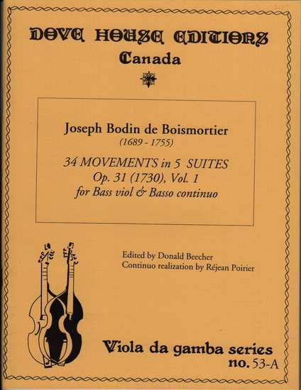 photo of 34 Movements in 5 Suites, Op. 31, Vol. I