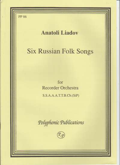 photo of Six Russian Folksongs