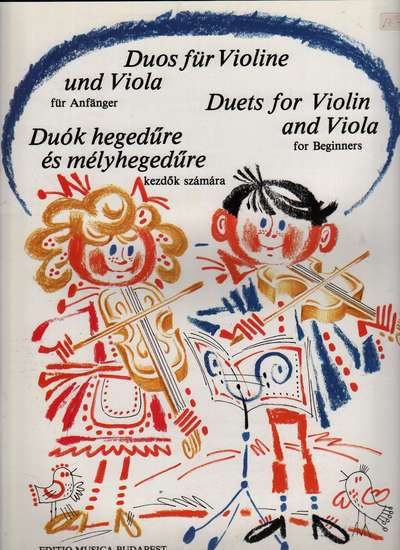 photo of Duets for Violin and Viola
