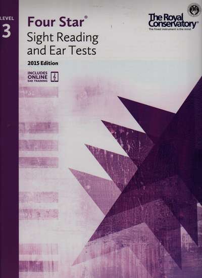 photo of Four Star Sight Reading and Ear Tests, Book 3, 2015 Edition