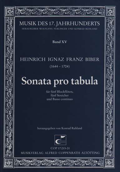 photo of Sonata pro tabula, Score