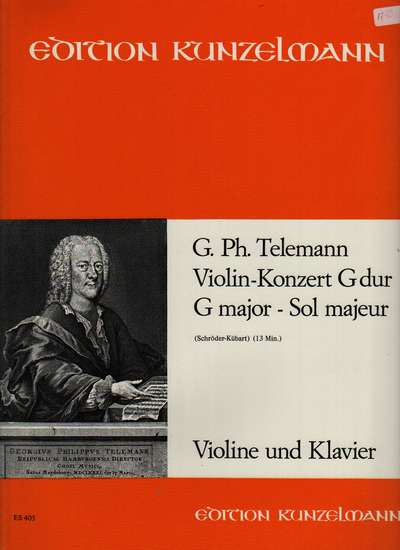 photo of Violin-Konzert G dur