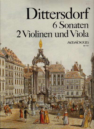 photo of Sechs Sonaten für zwei Violinen und Viola