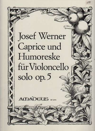 photo of Caprice und Humoreske für Violoncello solo op. 5
