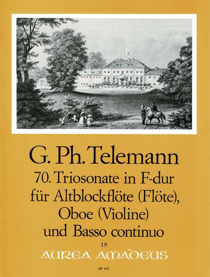 photo of Triosonate No. 70, in F-dur, TWV 42:F9