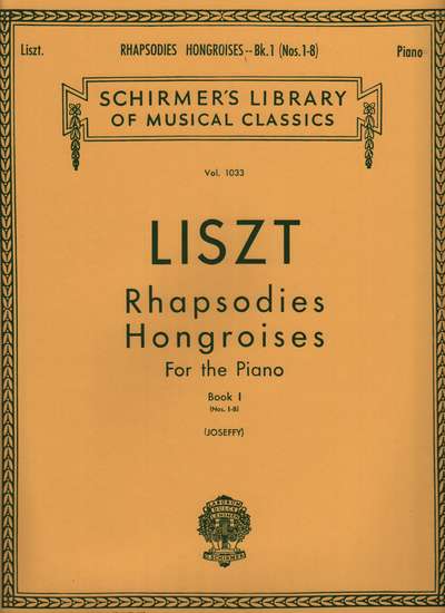 photo of Rhapsodies Hongroises for the Piano, Book 1, Nos. 1-8
