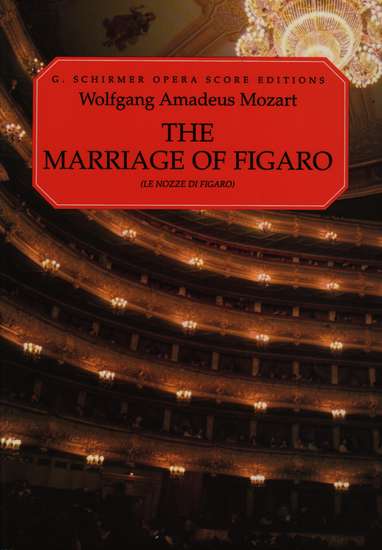 photo of Le Nozze di Figaro (The Marriage of Figaro) vocal score, paper, Italian/English