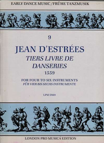 photo of Tiers Livre de Danseries 1559
