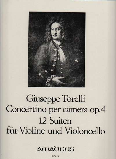 photo of Concertino per camera op. 4, 12 Suiten für Violine und Violoncello