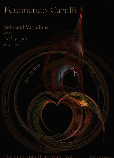 photo of Solo and Variations on the air Nel cor più Op. 107