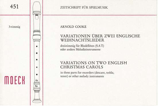 photo of Variations on Two English Christmas Carols