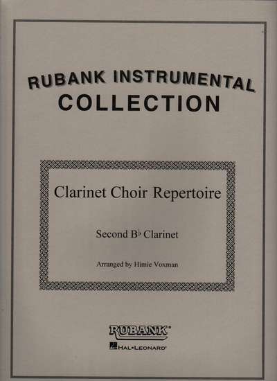 photo of Clarinet Choir Repertoire, 2nd Clarinet