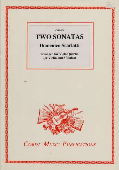 photo of Two Sonatas, Domenico Scarlatti, K 147, K 52