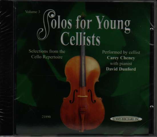photo of Solos for Young Cellists, Volume 3, CD